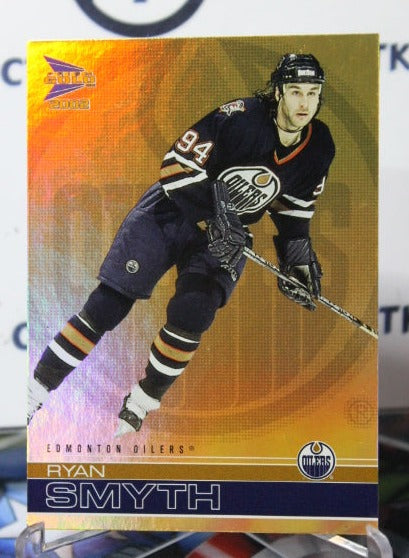 2001-02 PRISM PACIFIC RYAN SMYTH # 17 McDONALD'S EDMONTON OILERS HOCKEY CARD