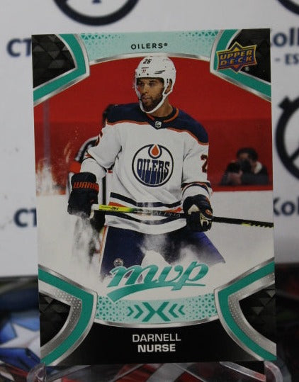 2021-22 UPPER DECK MVP DARNELL NURSE # 125 EDMONTON OILERS HOCKEY CARD