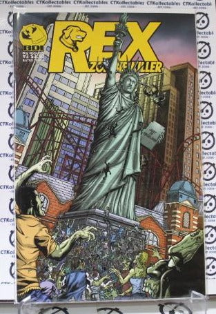REX ZOMBIE KILLER # 3 BIG DOG INK COMIC BOOK VF EXPLICIT CONTENT 2014