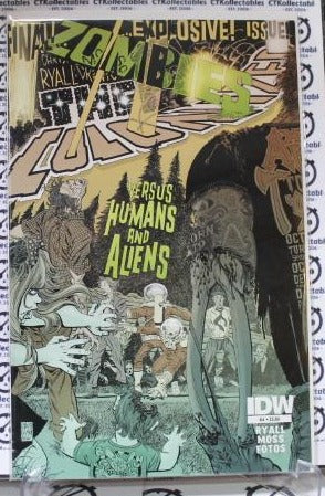 ZOMBIES VERSUS HUMANS AND ALIENS # 4 IDW PUBLISHING COMIC BOOK VF 2013