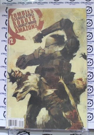 ZOMBIES VS ROBOTS VS AMAZONS # 2 IDW COMICS NM 2007