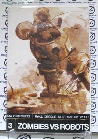 ZOMBIES VS ROBOTS # 3 IDW PUBLISHING COMIC BOOK NM 2015