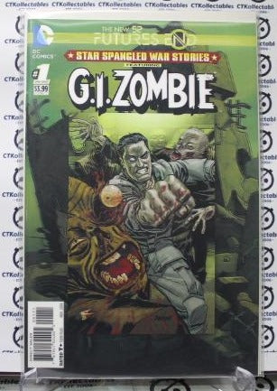 G.I. ZOMBIE # 1 3D VARIANT STAR SPANGLED WAR STORIES NM WAR COMIC BOOK DC 2014