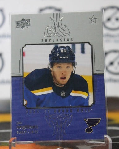 2021-22 UPPER DECK JAKE NEIGHBOURS # HR-59 HONOR ROLL ST. LOUIS BLUES HOCKEY CARD