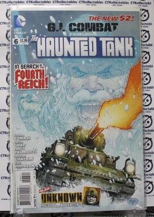G.I. COMBAT # 6 NM/VF FEATURING THE HAUNTED TANK WAR DC 2012