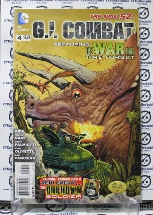 G.I. COMBAT # 4 NM THE WAR THAT TIME FORGOT DC COMIC BOOK 2012
