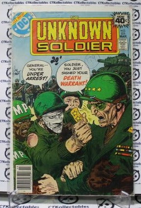 THE UNKNOWN SOLDIER # 225 COLLECTABLE DC COMIC BOOK WAR