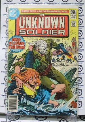 THE UNKNOWN SOLDIER # 242 COLLECTABLE DC COMIC BOOK WAR