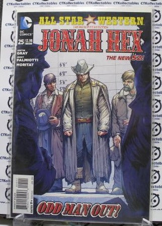 ALL STAR WESTERN # 25 JONAH HEX VF WESTERN COMIC BOOK DC 2010