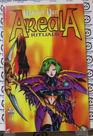 WARRIOR NUN AREALA # 3 RITUALS VF ANTARCTIC PRESS ENTERTAINMENT COMIC BOOK 1995