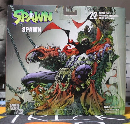 SPAWN ACTION FIGURE DELUXE SET WITH THRONE NM IMAGE COMICS McFARLANE COLLECTABLE TOY 2022