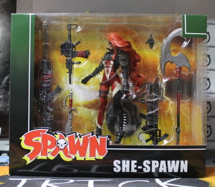 SHE-SPAWN ACTION FIGURE DELUXE SET NM IMAGE COMICS McFARLANE COLLECTABLE TOY 2022