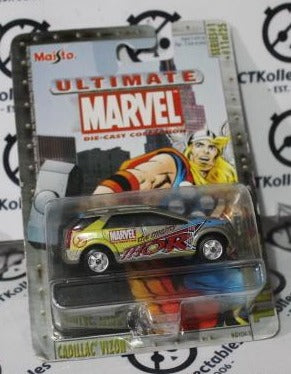 THOR 11 OF 25 MAISTO CADILLAC VIZON 1:64 DIE CAST MARVEL COMICS 2002