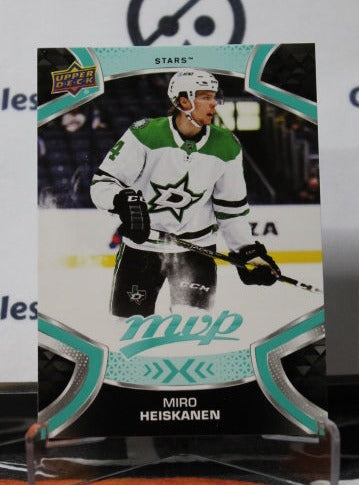 2021-22 UPPER DECK MVP MIRO HEISKANEN # 4 DALLAS STARS NHL HOCKEY TRADING CARD