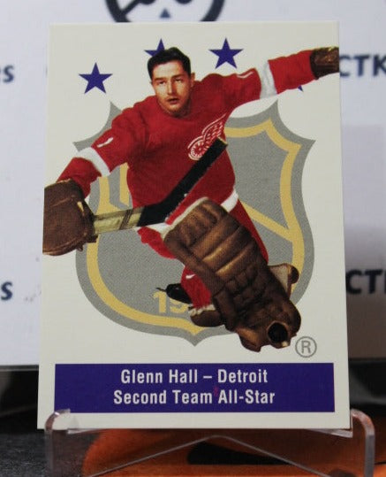 1994 PARKHURST GLENN HALL # 141 SECOND TEAM ALL-STAR DETROIT RED WINGS NHL HOCKEY TRADING CARD
