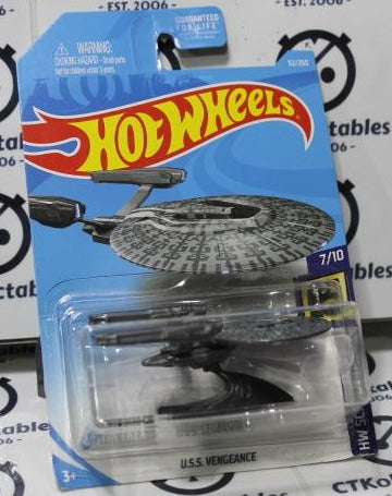 STAR TREK MATTEL HOT WHEELS 52/250 U.S.S.VENGEANCE 2017