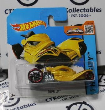 HOT WHEELS MATTEL TOMB UP HW CITY 34/250 SHORT CARD 2013