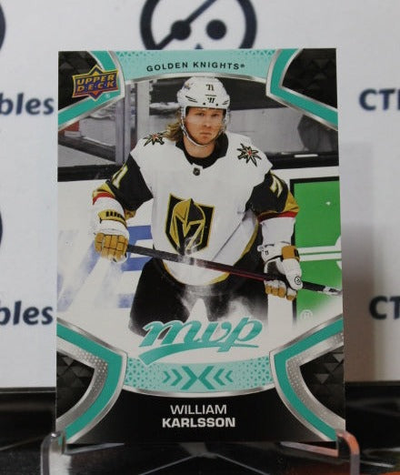 2021-22 UPPER DECK MVP WILLIAM KARLSSON # 71 NHL GOLDEN KNIGHTS HOCKEY CARD