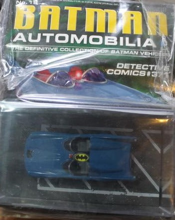 DETECTIVE COMICS # 371 Automobilia Collection BATMOBILE #19 EAGLEMOSS 1:43 Scale MODEL DISPLAY