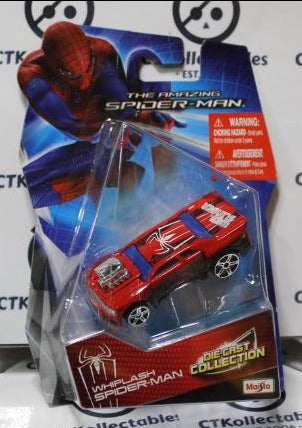 THE AMAZING SPIDER-MAN WHIPLASH MAISTO 1:64 DIE CAST COLLECTION MARVEL COMICS 2012