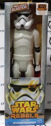STAR WARS REBELS STORMTROOPER 12" ACTION FIGURE HERO SERIES HASBRO DISNEY 2014