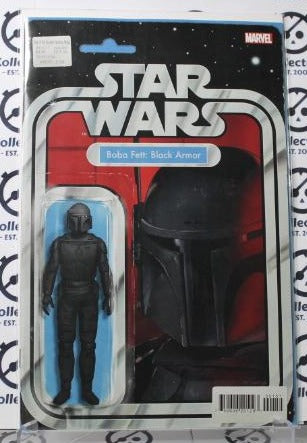 STAR WARS WAR OF THE BOUNTY HUNTER ALPHA # 1 BOBA FETT: BLACK ARMOR VARIANT NM MARVEL COMIC BOOK 2021