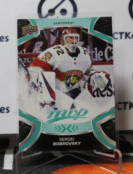 2021-22 UPPER DECK MVP SERGEI BOBROVSKY # 75 FLORIDA PANTHERS HOCKEY CARD