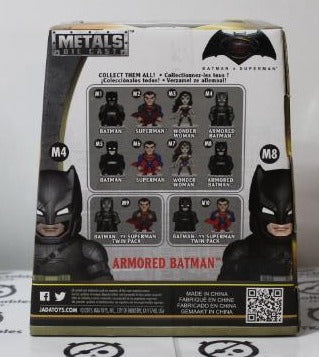 ARMORED BATMAN JADA TOYS METALS DIE CAST BATMAN VS SUPERMAN DC COMICS 2015