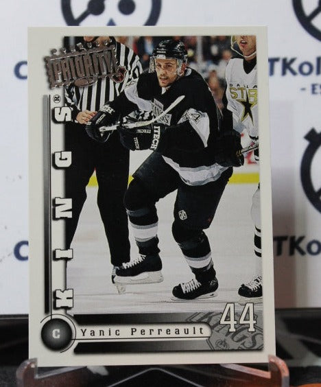 1997-98 DONRUSS YANIC PERREAULT # 142 PRIORITY L A KINGS NHL HOCKEY CARD