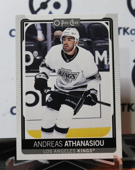 2021-22 O-PEE CHEE ANDREAS ATHANASIOU # 69 L A KINGS NHL HOCKEY CARD