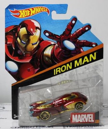 IRON MAN HOT WHEELS 1:64 DIE CAST MARVEL COMICS 2014
