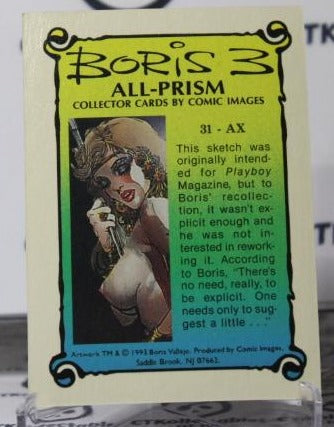 BORIS 3 AX #31 NON-SPORT BORIS VALLEJO (ALL-PRISM) 1993