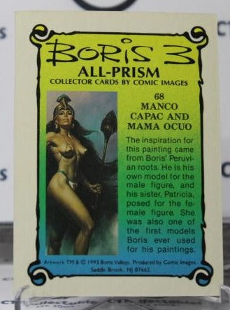 BORIS 3 MANCO CAPAC AND MAMA OCUO #68 NON-SPORT BORIS VALLEJO (ALL-PRISM) 1993