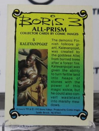 BORIS 3 KALEVANPOJAT #5 NON-SPORT BORIS VALLEJO (ALL-PRISM) 1993
