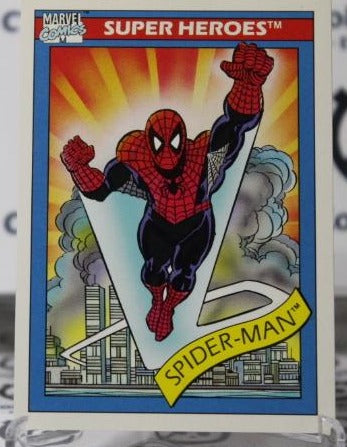SPIDER-MAN # 30 MARVEL SUPER HEROES NM NON-SPORT TRADING CARD IMPEL 1990