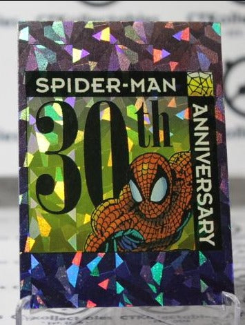 SPIDER-MAN II 30TH ANNIVERSARY # P8 STAN, THE MAN PRISM MARVEL NON-SPORT TRADING CARD 1992