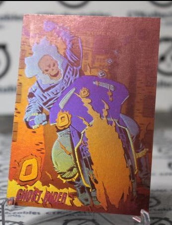 GHOST RIDER # H-5 HOLOGRAM MARVEL IMPEL NM SUPER HEROES NON-SPORT TRADING CARD 1992