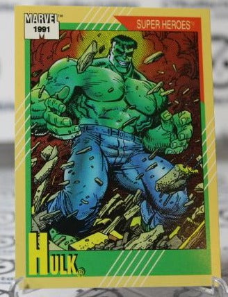HULK # 53 MARVEL NM SUPER HEROES NON-SPORT TRADING CARD 1991