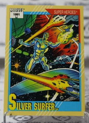 SILVER SURFER # 45 MARVEL NM IMPEL SUPER HEROES NON-SPORT TRADING CARD 1991