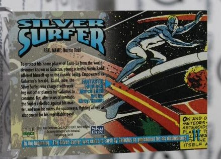 SILVER SURFER # 11 MARVEL MASTERPIECES NM SKYBOX SUPER HEROES NON-SPORT TRADING CARD 1993