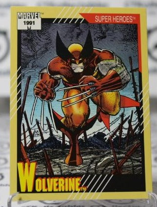 WOLVERINE # 50 NM X-MEN MARVEL SUPER HEROES NON-SPORT TRADING CARD 1991
