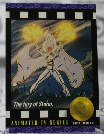 STORM # 99 X-MEN 2 SERIES ANIMATED MARVEL NM SUPER HEROES NON-SPORT TRADING CARD SKYBOX 1993