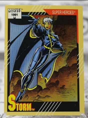 STORM # 46 X-MEN MARVEL NM SUPER HEROES NON-SPORT TRADING CARD IMPEL 1991