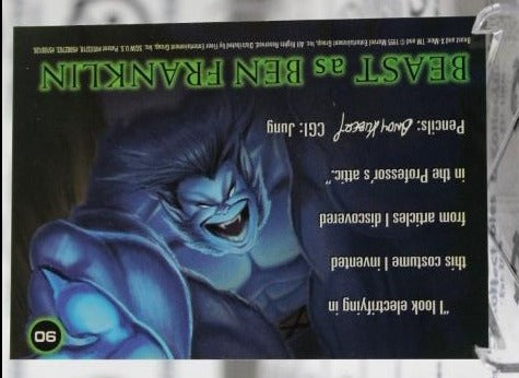 BEAST # 90 X-MEN FLEER ULTRA MARVEL NM SUPER HEROES NON-SPORT TRADING CARD 1995
