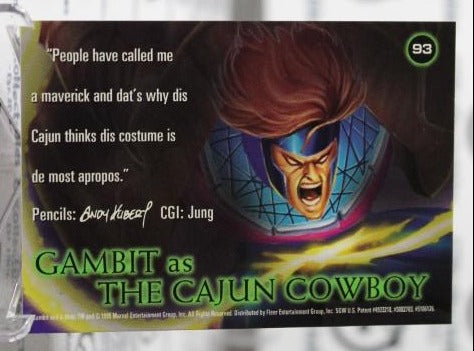 GAMBIT # 93 X-MEN FLEER ULTRA MARVEL NM SUPER HEROES NON-SPORT TRADING CARD 1995