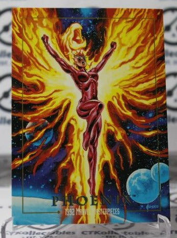 PHOENIX # 67 X-MEN MARVEL MASTERPIECES SUPER HEROES NON-SPORT TRADING CARD SKYBOX 1992 CORNER WEAR