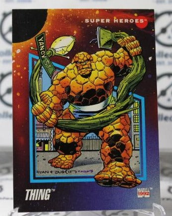 THE THING # 56 FANTASTIC FOUR MARVEL SUPER HEROES NM NON-SPORT TRADING CARD IMPEL 1992