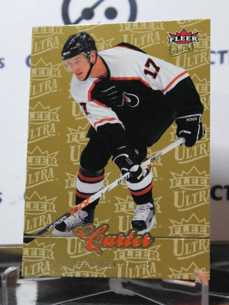 2007-08 FLEER ULTRA JEFF CARTER # 55 PHILADELPHIA FLYERS NHL HOCKEY CARD