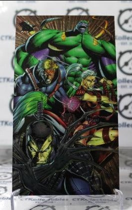 WILDC.A.T.S # P2 NON-SPORT WILDSTORM PRODUCTIONS LONG PROMO CARD (CHROM) 1994