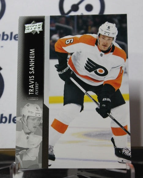 2021-22 UPPER DECK TRAVIS SANHEIM # 384 PHILADELPHIA FLYERS NHL HOCKEY CARD